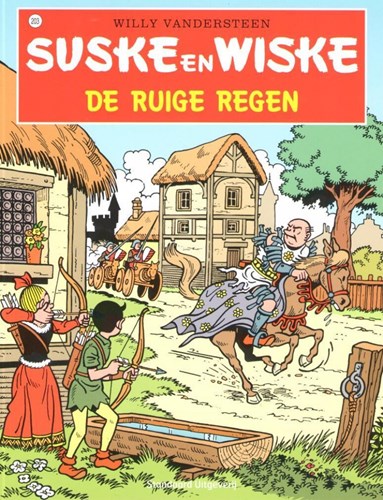 Suske en Wiske 203 - De ruige regen, Softcover, Vierkleurenreeks - Softcover (Standaard Uitgeverij)