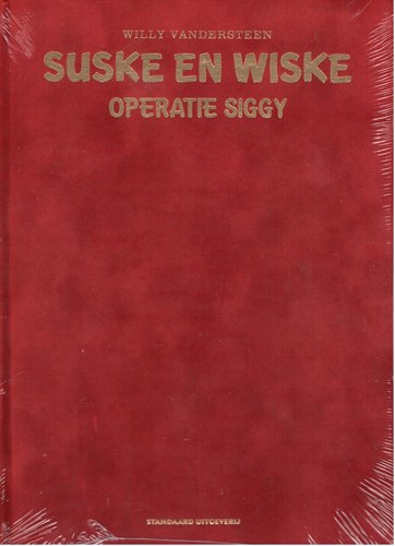 Suske en Wiske 345 - Operatie Siggy, Luxe/Velours, Eerste druk (2018), Vierkleurenreeks - Luxe velours (Standaard Uitgeverij)