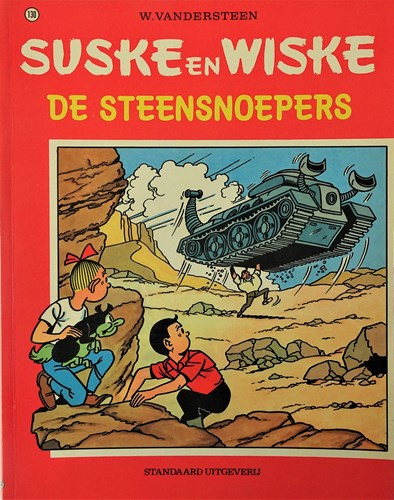 Suske en Wiske 130 - De steensnoepers, Softcover, Vierkleurenreeks - Softcover (Standaard Uitgeverij)