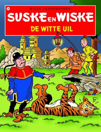 Suske en Wiske 134 - De Witte Uil, Softcover, Vierkleurenreeks - Softcover (Standaard Uitgeverij)