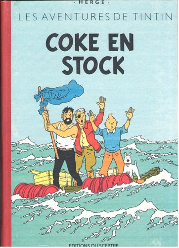 Kuifje - Parodie & Illegaal 1 - Coke en Stock, Hardcover (Les editions du sceptre)