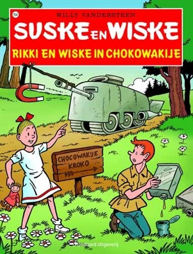 Suske en Wiske 154 - Rikki en Wiske in Chocowakije, Softcover, Vierkleurenreeks - Softcover (Standaard Uitgeverij)