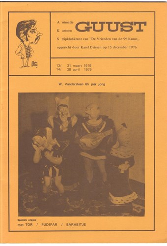 Guust - Tijdschrift  - Guust - Tijdschrift - Stripklubkrant van de "Vrienden van de 9e kunst, Softcover, Eerste druk (1979) (Karel Driesen)