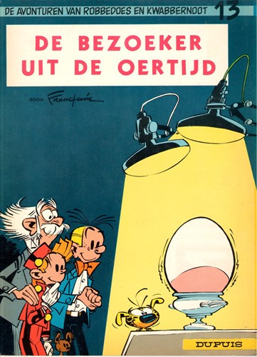 Robbedoes en Kwabbernoot 13 - De bezoeker uit de oertijd, Softcover (Dupuis)