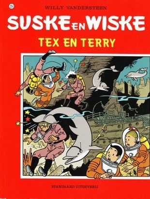 Suske en Wiske 254 - Tex en Terry, Softcover, Eerste druk (1997), Vierkleurenreeks - Softcover (Standaard Uitgeverij)