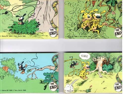 Marsupilami - Mini movie  - Marsupilami mini movie - complete reeks, Softcover, Eerste druk (1988) (Marsu Productions)