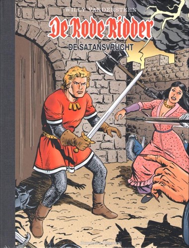 Rode Ridder, de 249 - De Satansvrucht, Hc+linnen rug, Rode Ridder - Luxe (Standaard Uitgeverij)