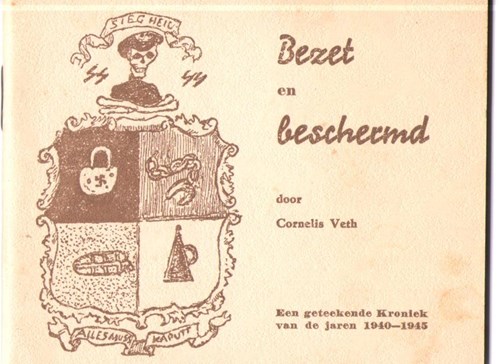 Oorlogsuitgaven  - Bezet en beschermd - Een geteekende kroniek van de jaren 1940-1945, Softcover (De Telg)