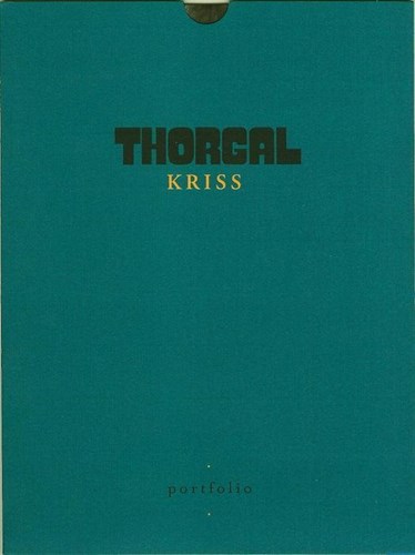 Thorgal 28 - Kriss van Valnor, Sc+portfolio, Eerste druk (2004), Thorgal - Softcover (Lombard)