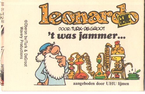 Leonardo  - 't Blijft tobben, Softcover, Leonardo - Le Lombard (Lombard)
