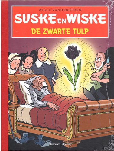 Suske en Wiske 326 - De zwarte tulp, Hc+linnen rug, Vierkleurenreeks - Luxe (Standaard Uitgeverij)
