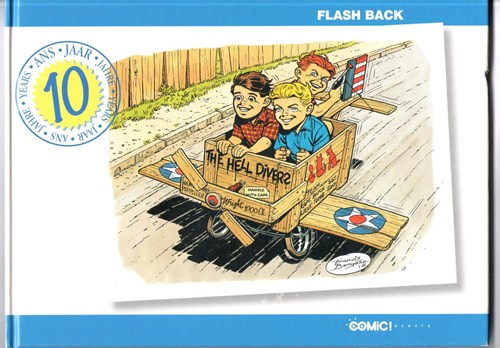 Koksijde - Uitgave  - 10 jaar Flash Back, Hardcover (Comic Events)