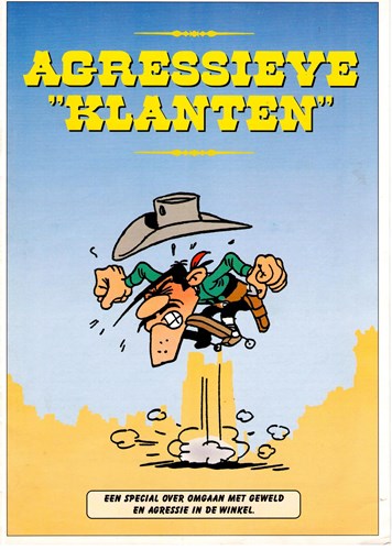 Lucky Luke - diversen  - Agressieve "klanten", Softcover, Eerste druk (1997) (MKB Nederland)
