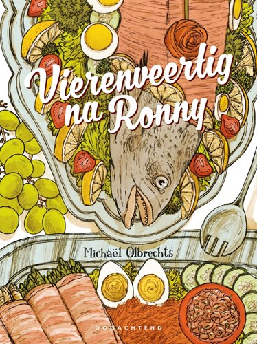 Michaël Olbrechts  - Vierenveertig na Ronny, Hardcover (Oogachtend)
