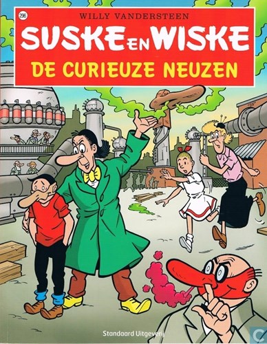 Suske en Wiske 296 - De curieuze neuzen, Softcover, Vierkleurenreeks - Softcover (Standaard Uitgeverij)