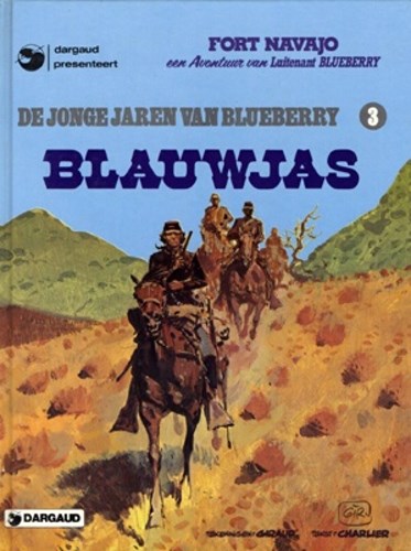 Jonge jaren van Blueberry 3 - Blauwjas, Hardcover, Eerste druk (1979), Blueberry - Hardcover (Dargaud)
