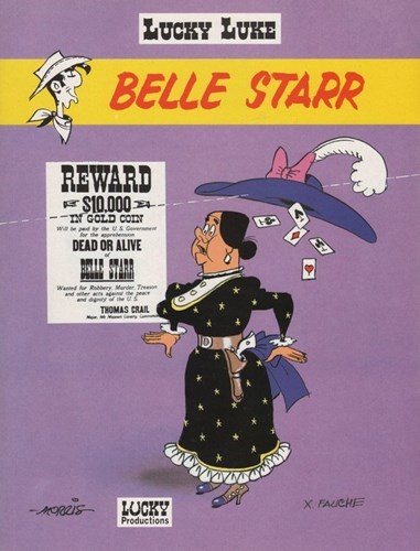 Lucky Luke - 2e reeks 35 - Belle Starr, Softcover, Eerste druk (1995), Lucky uitgaven (Lucky Productions)