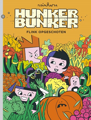 Hunker Bunker 3 - Flink opgeschoten, Softcover (Strip2000)