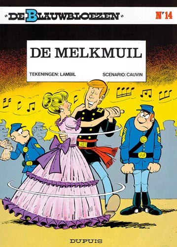 Blauwbloezen, de 14 - De melkmuil, Softcover (Dupuis)