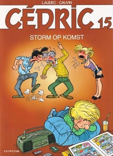 Cédric (vh Stefan) 15 - Storm op komst, Softcover, Eerste druk (2001) (Dupuis)