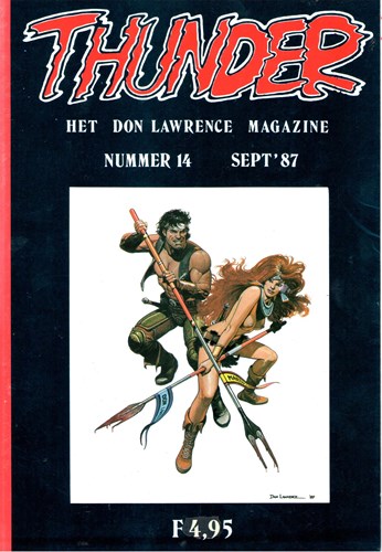 Thunder - Het Don Lawrence Magazine 14 - Thunder, Softcover (Don Lawrence Fanclub)