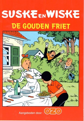 Suske en Wiske - Reclame  - De gouden friet, Softcover (Standaard Uitgeverij)