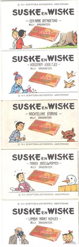 Suske en Wiske - Diversen  - Vouwstrips Panky Compleet, Softcover, Suske en Wiske - Vouwstrips (Wavery Productions)