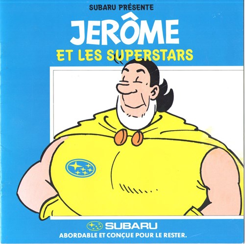 Suske en Wiske - Reclame  - Jerome et les Superstars, Softcover (Subaru)