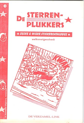 Suske en Wiske - Diversen  - Suske en Wiske - Stickercatalogus - De sterrenplukkers, Softcover (Standaard Uitgeverij)