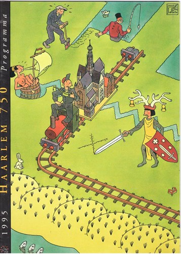 Joost Swarte - Collectie  - Programma Haarlem 750, Softcover, Eerste druk (1995) (Stichting Haarlem 750)