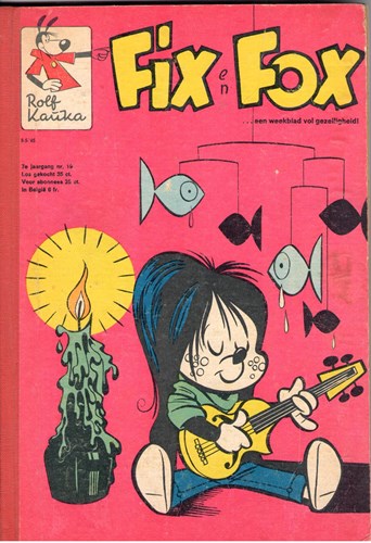 Fix en Fox - Bundeling  - Fix en Fox, Hardcover, Eerste druk (1965) (Rotogravure pers)