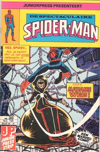 Spektakulaire Spiderman, de 30 - Hier is madame Web, Softcover (Juniorpress)