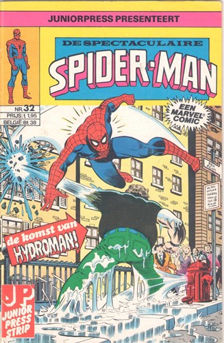 Spektakulaire Spiderman, de 32 - De komst van Hydroman, Softcover (Juniorpress)