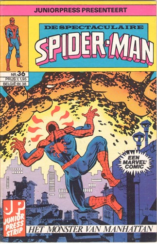 Spektakulaire Spiderman, de 36 - Het monster van Manhattan, Softcover (Juniorpress)