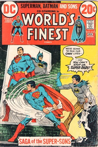 World's Finest Comics 215 - Saga of the Super-Sons, Softcover (DC Comics)