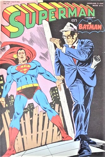 Superman en Batman (1969) 8 - Het Clark Kent Monster, Softcover (Vanderhout & CO)