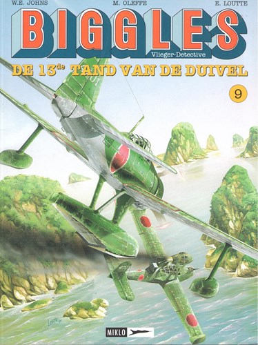 Biggles - Miklo/Lefrancq 9 - De 13de tand van de duivel, Softcover (Miklo)