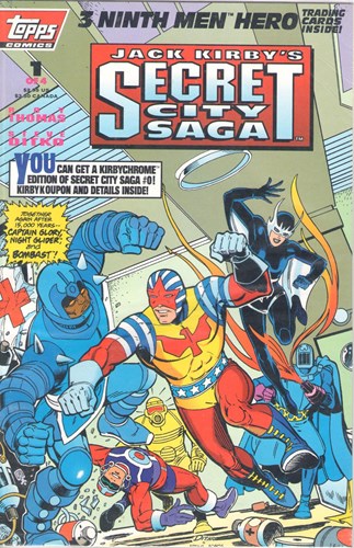 Jack Kirby's Secret City Saga  - Secret City Saga, deel 1-4 compleet, Softcover (Topps Comics)