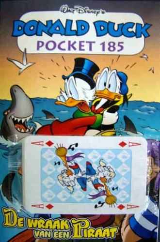 Donald Duck - Pocket 3e reeks 185 - De wraak van een piraat, Softcover (Sanoma)