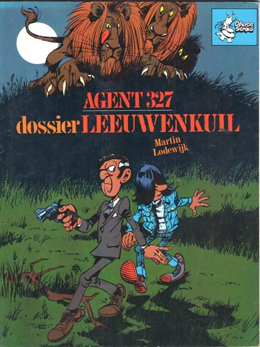 Oberon strips - gekleurd 11 - Dossier leeuwenkuil, Softcover, Eerste druk (1973) (Oberon)