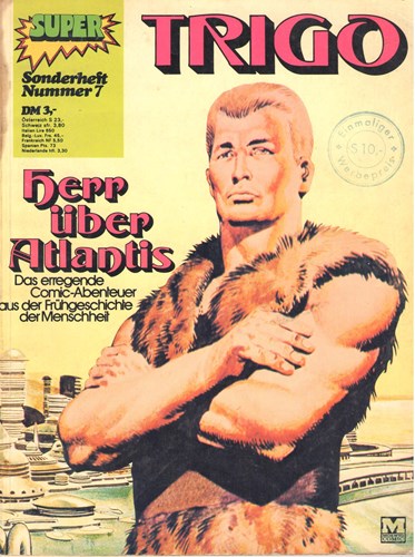 Trigië - Diversen  - Herr über Atlantis, Softcover, Eerste druk (1972) (Moewig)