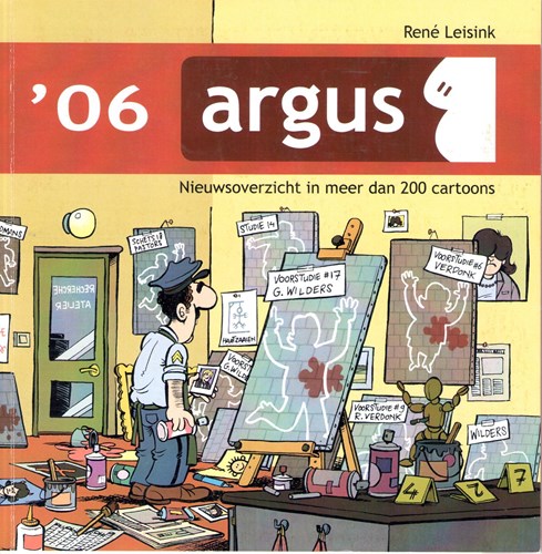 Argus Nieuwsoverzicht in meer dan 200 cartoons 6 - '06, Softcover + Dédicace (Studio noodweer)