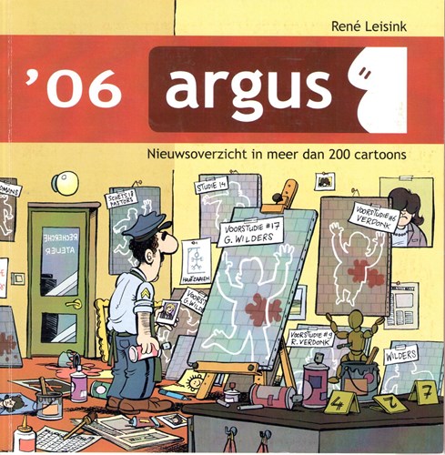 Argus Nieuwsoverzicht in meer dan 200 cartoons 6 - '06, Softcover + Dédicace (Studio Noodweer)