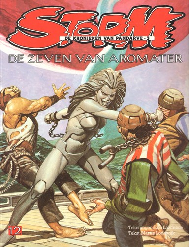 Storm 12 - De zeven van Aromater, Sc+Gesigneerd, Eerste druk (1984), Kronieken van Pandarve - Sc (Oberon)