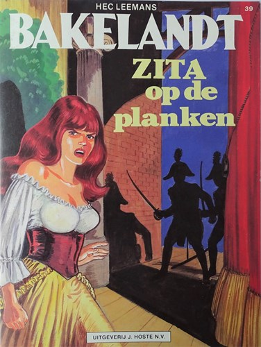 Bakelandt - Hoste Gekleurd 39 - Zita op de planken, Softcover, Eerste druk (1988) (J. Hoste)