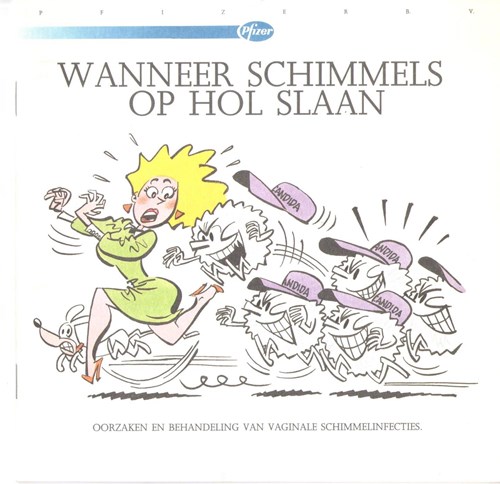 Henk Kuijpers - diversen  - Wanneer schimmels op hol slaan, Softcover (Pfizer)