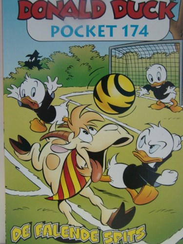 Donald Duck - Pocket 3e reeks 174 - De falende spits, Softcover (Sanoma)