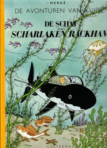 Kuifje 11 - De schat van Scharlaken Rackham, Hc+linnen rug, Kuifje - Facsimile kleur (Casterman)