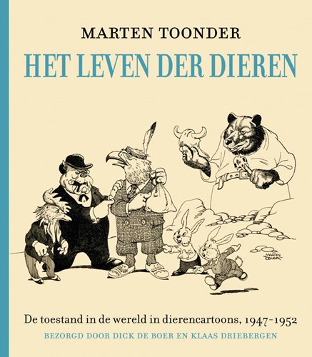 Marten Toonder - Collectie  - Het leven der dieren, Hc+prent (KlaasDriebergen)