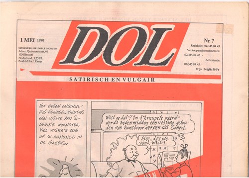 Suske en Wiske - Diversen  - Dol - Satirisch en vulgair, Softcover (De dolle morgen)